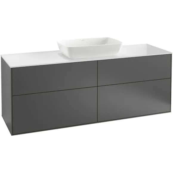 Tvättställsskåp Villeroy & Boch Finion med 4 Lådor och Bänkskiva för Fristående Tvättställ från Artis & Collaro (#1210)