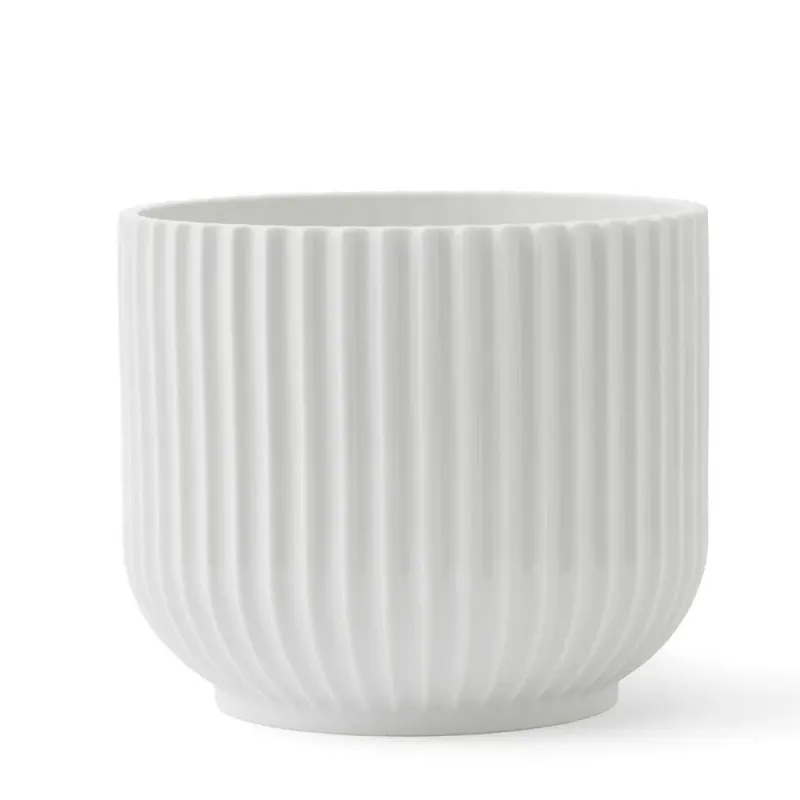 Lyngby porcelæn Flowerpot, stor (H 18,9 x Ø 18 cm.)