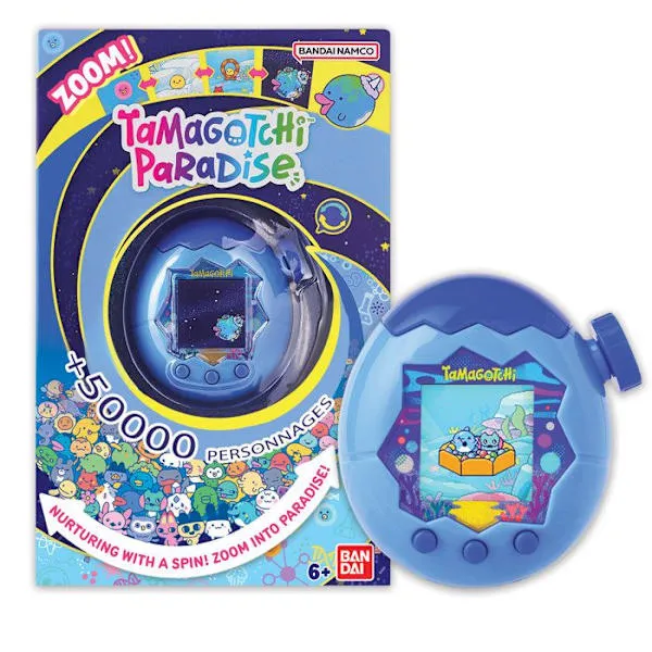 Tamagotchi Paradise Blue Water Spelkonsol
