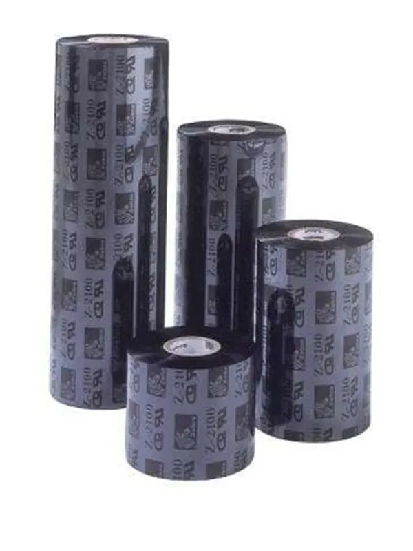 Zebra 2300 Wax - Påfyllning av bläckband (termisk överföring) Svart