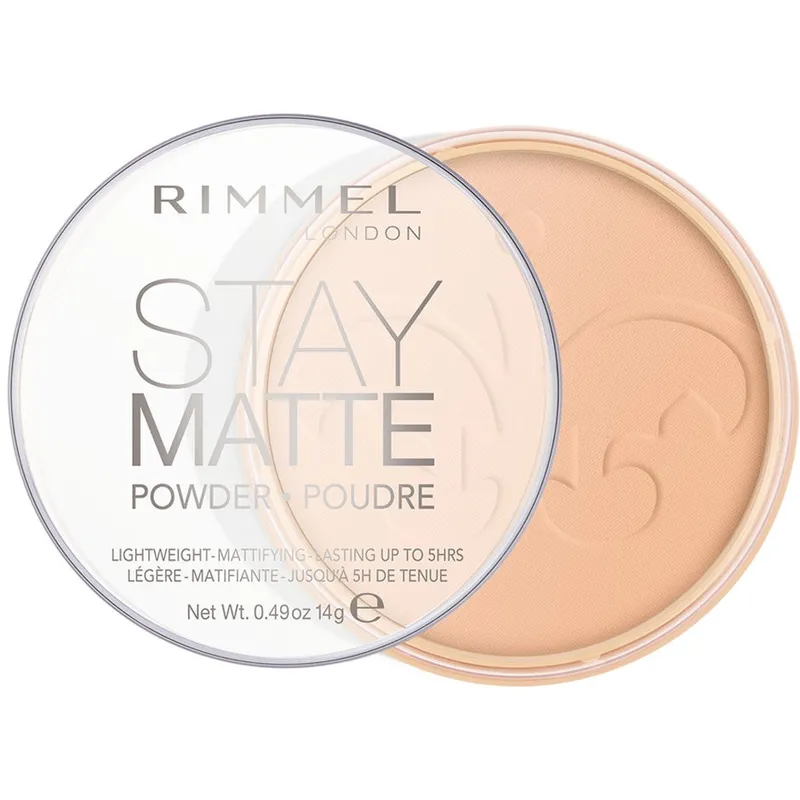 Rimmel London Stay Matte Long Lasting Pressed Powder 006 Warm Beige 14 g