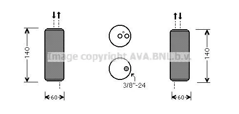 AC-torkfilter PRASCO DND082