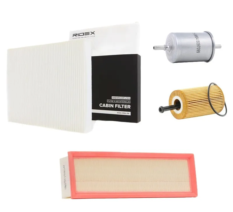 Filtersats RIDEX 4055F27621