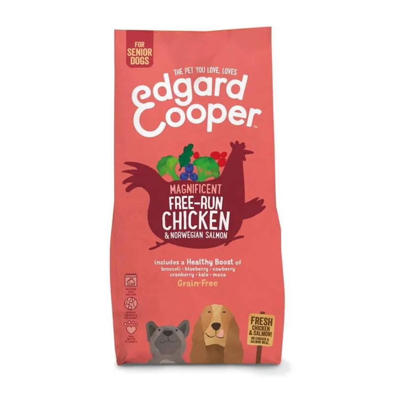 Edgard & Cooper Dog Senior Grain-Free Kyckling & Lax (#5188)