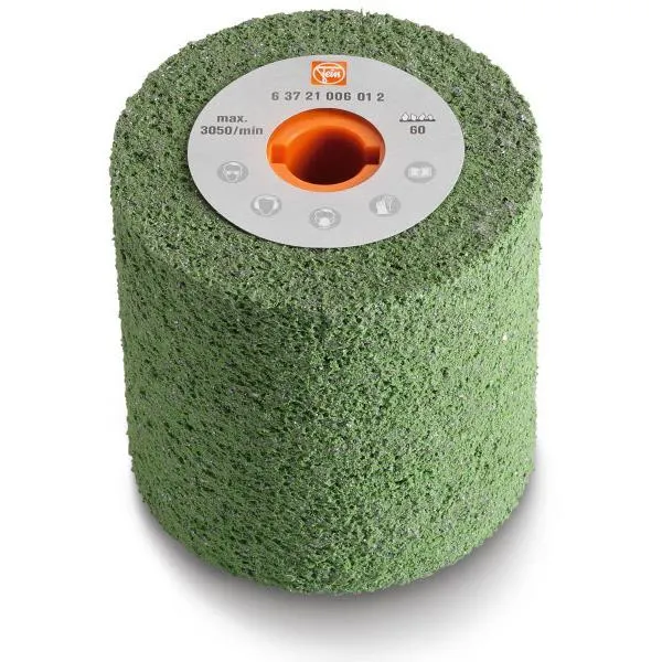 Fein 63721006012 Slipvals elastisk, hål 19 mm K60, 100 x 100 mm