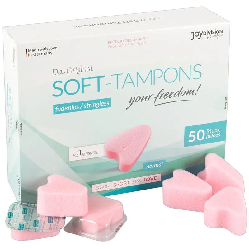 JoyDivision: Soft-Tampons Normal, 50-pack