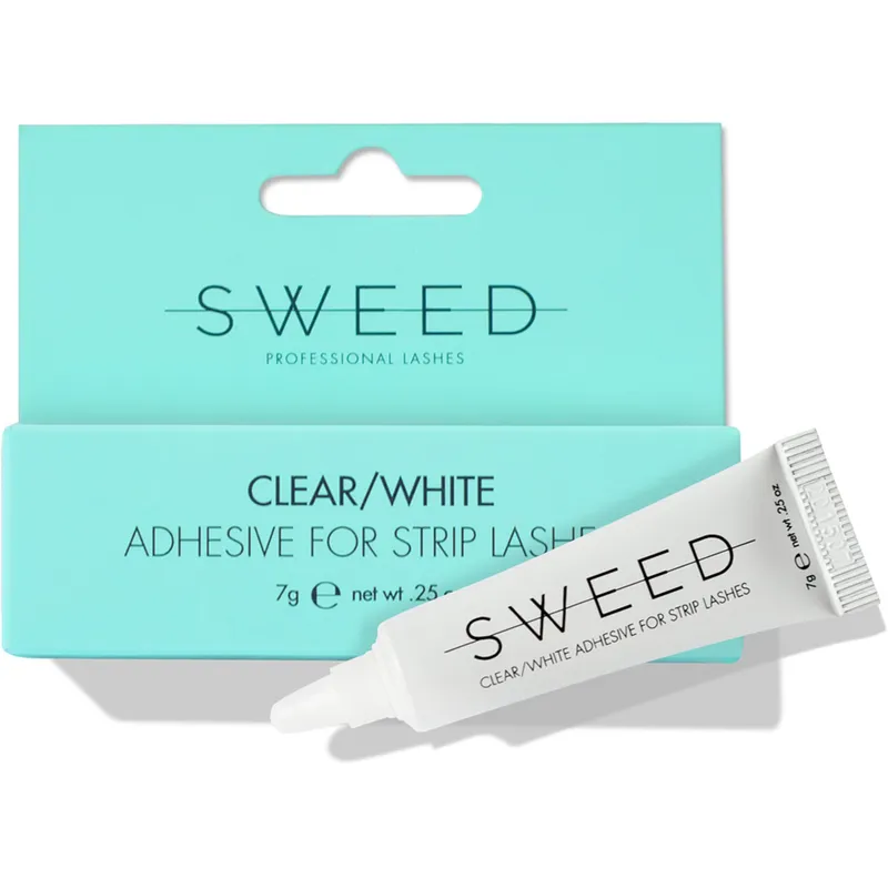 Sweed Lashes Clear/White Adhesive For Strip Lashes