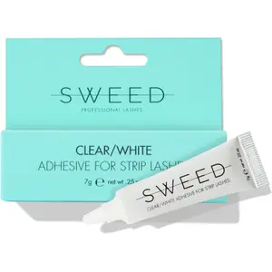 Sweed Lashes Clear/White Adhesive For Strip Lashes