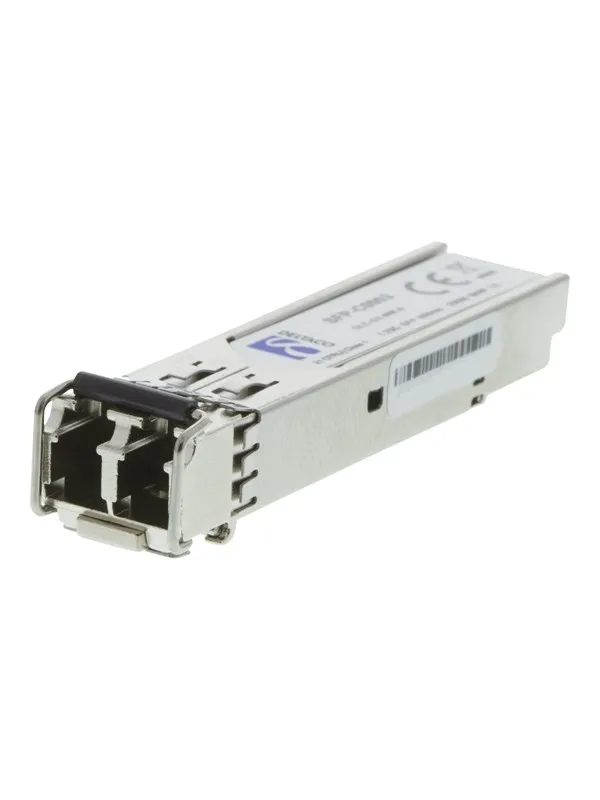 DELTACO SFP-C0006 - SFP-sändar/mottagarmodul (mini-GBIC) (likvärdigt med: Cisco SFP-GE-S) - 1GbE - 1000Base-SX - LC multiläge - upp till 550 m - 850 nm - för Cisco Catalyst 3560, ESS9300 Integrated Services Router 11XX