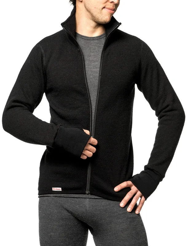 Woolpower Full Zip Jacket 400 Black (#8777)