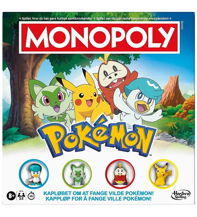 HASBRO Brädspel Monopoly Pokemon (NO/DK)