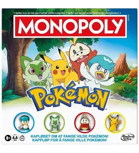 HASBRO Brädspel Monopoly Pokemon (NO/DK)