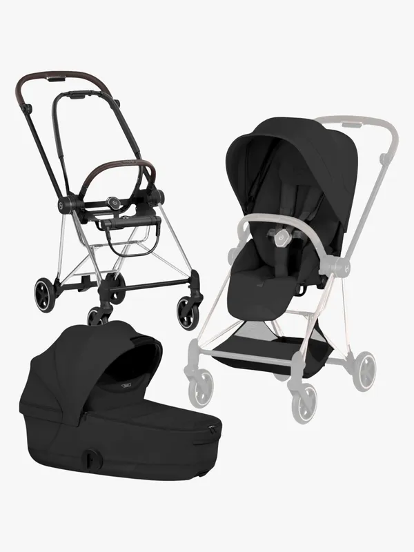 Cybex Mios Style Duovagn, Chrome Brown/Coconut Brown