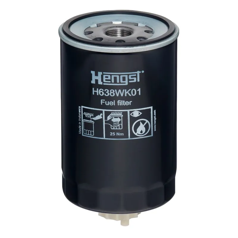 Bränslefilter HENGST FILTER H638WK01