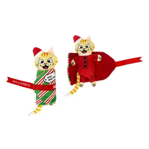 Kattleksak Holiday Pull-A-Partz Flerfärgad
