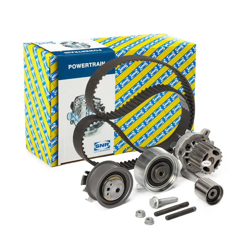 Kamremssats med vattenpump SNR KDP457.500