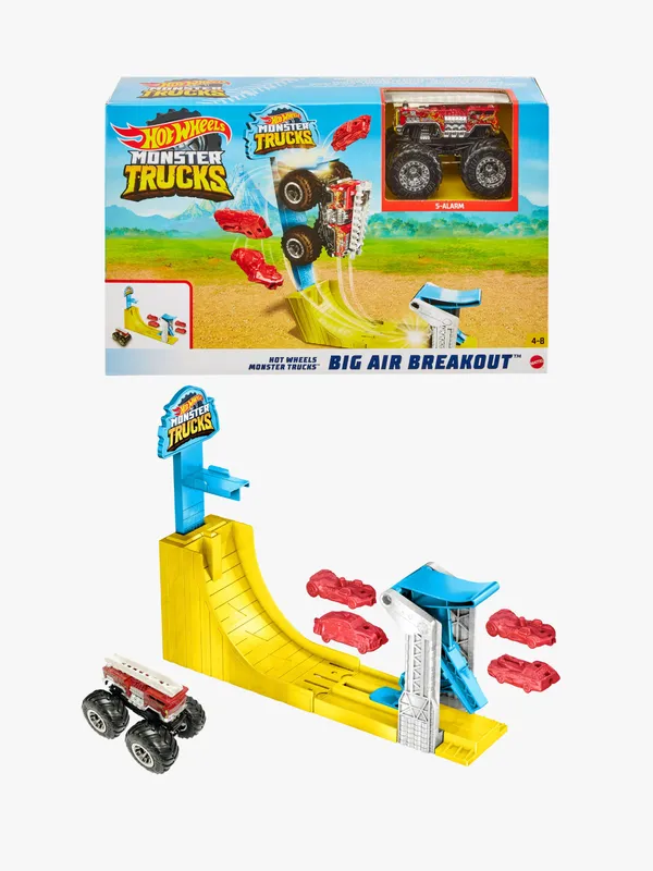 5 Alarm Big Air Breakout - Monster Truck Bilbana - Hot Wheels