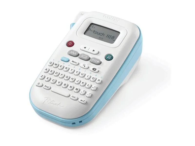 Brother P-Touch PT-N10 - Etikettskrivare - svartvit - direkt termisk - 12 mm bred - 180 dpi - upp till 9 mm/sek - kniv - förhandsgranskning, tvårad…