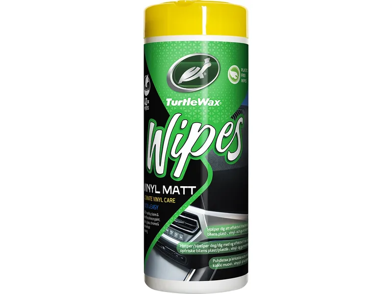 Turtle Wax Vinyl Matt - Wipes 40 st