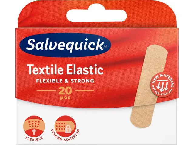Salvequick Textil Medium plåster 20 st