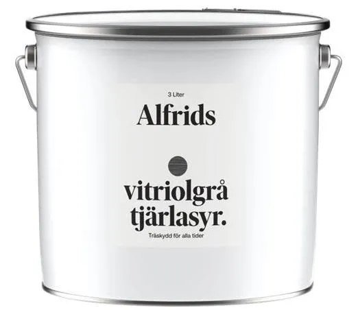 Alfrids Produkter V430026 Tjärlasyr vitriolgrå 3 l