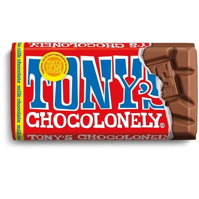 Tony’s Chocolonely Milk Chocolate 90 g