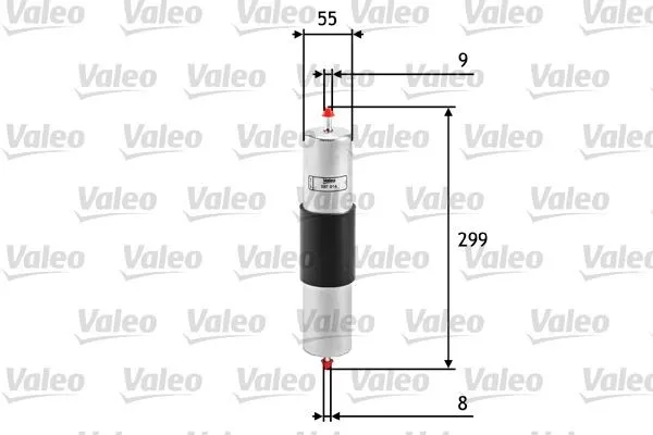 Bränslefilter VALEO 587014