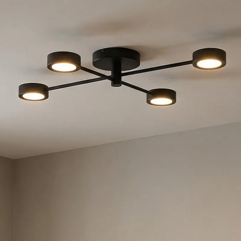 Clyde Flex 4-Rail Plafond Black - Nordlux - Sovrum - Metall - Med flera ljuskällor