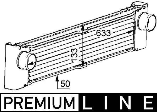 MAHLE CI 81 000P Intercooler