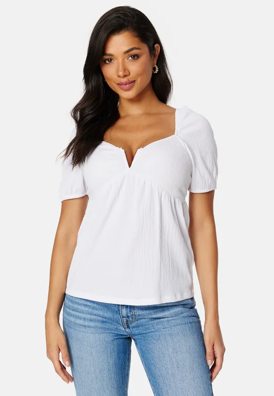 Manda puff sleeve top