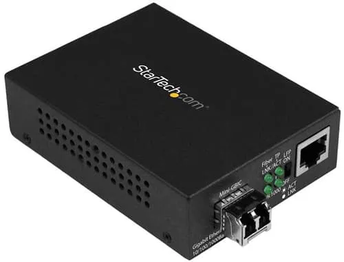 StarTech.com Gigabit Ethernet-fibermediaomvandlare