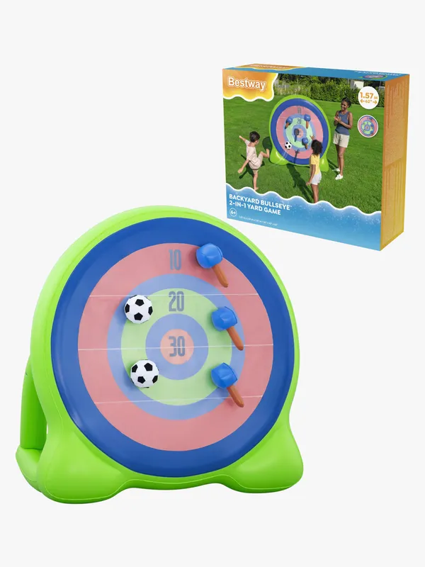 Backyard Bullseye 2-i-1 trädgårdsspel och gigantisk darttavla