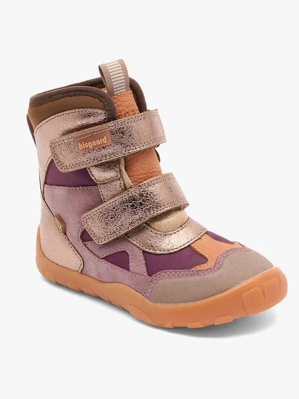Bisgaard Chad Tex Barefoot Vinterkängor, Plum, 26