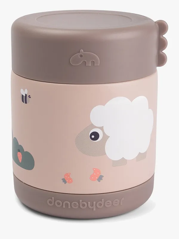 Done by Deer Termosbehållare - 300 ml - Tiny Farm - Puder