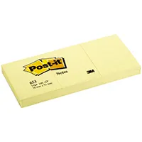 Post-it 653, 38×51 mm, 12 st