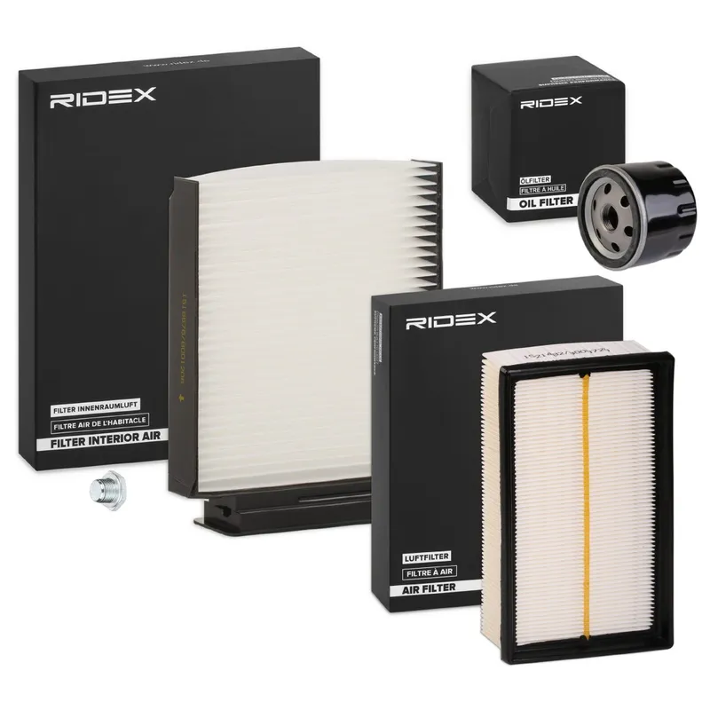 Filtersats RIDEX 4055F0491