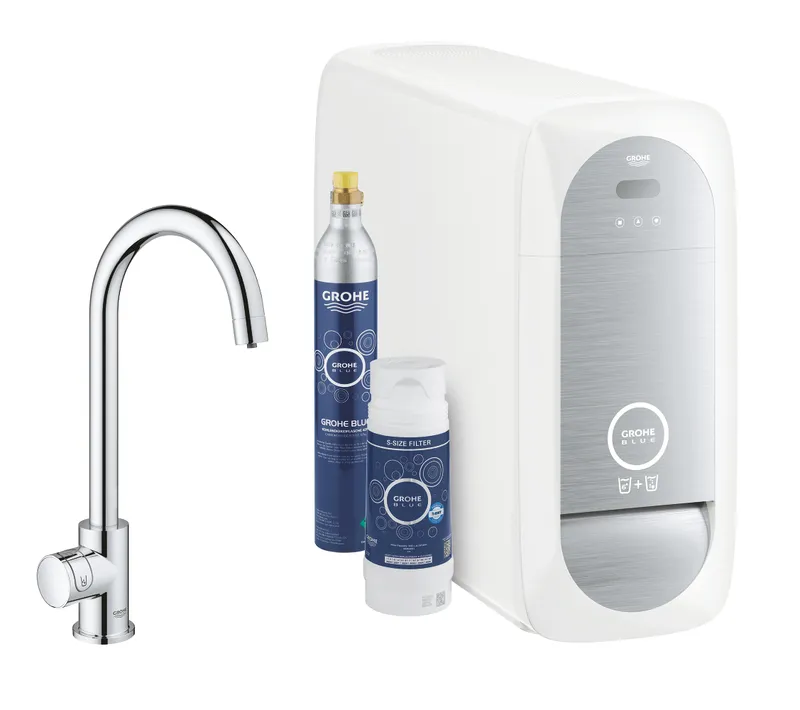 GROHE Blue Home Mono - C-pip - Krom