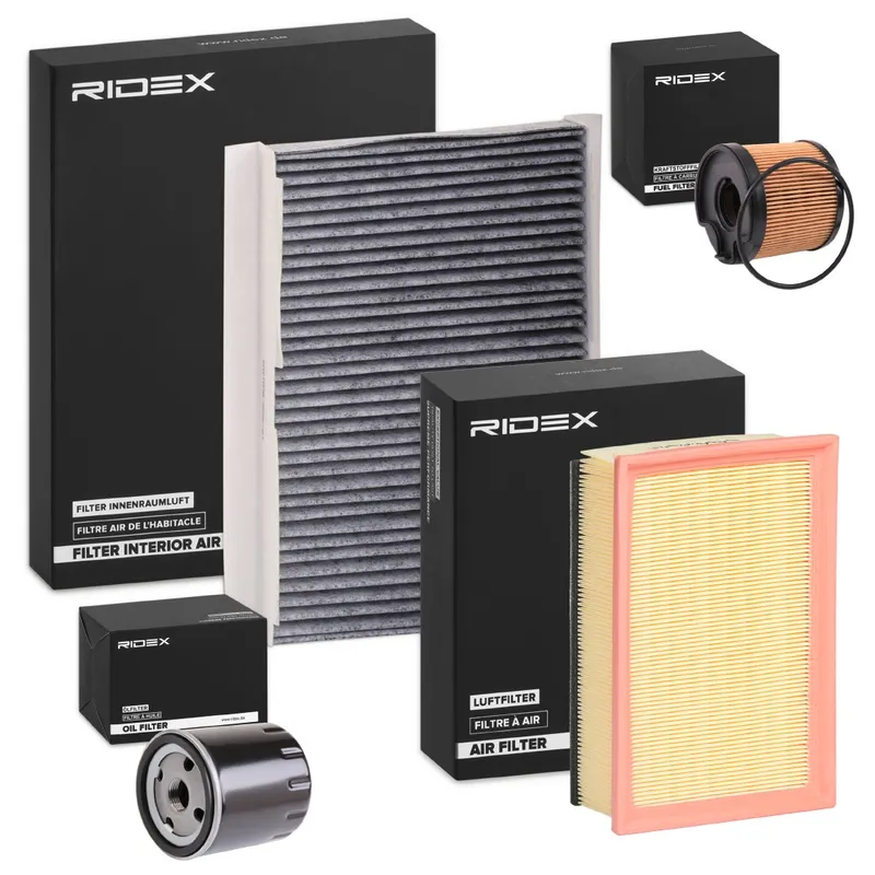 Filtersats RIDEX 4055F25419