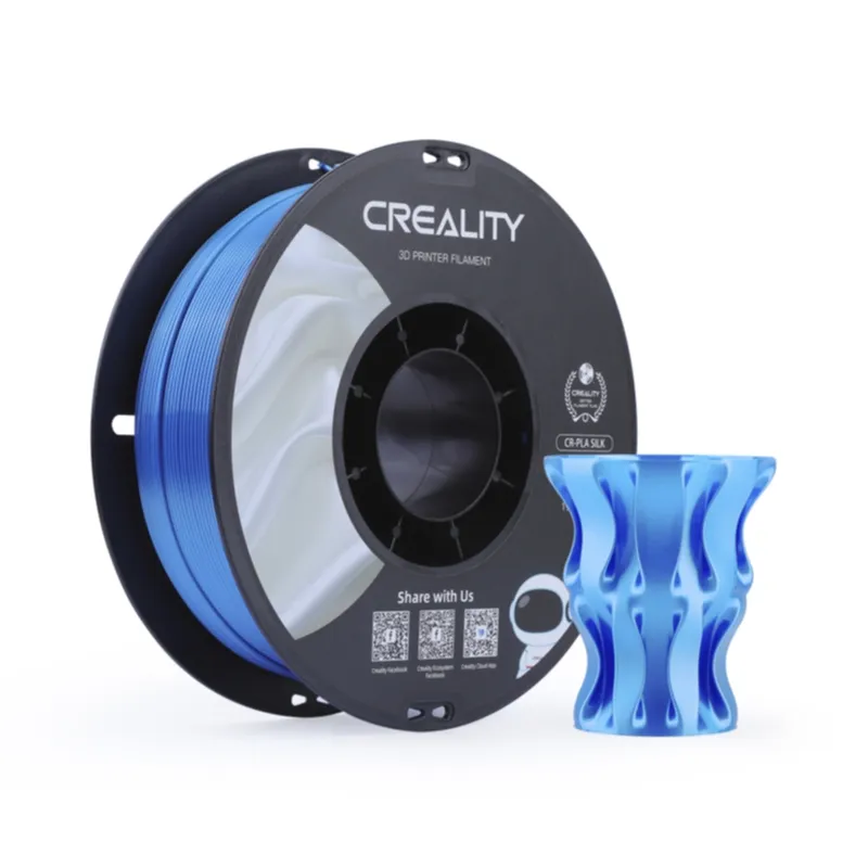Creality CR-PLA Silk – 1.75mm – 1kg Blå