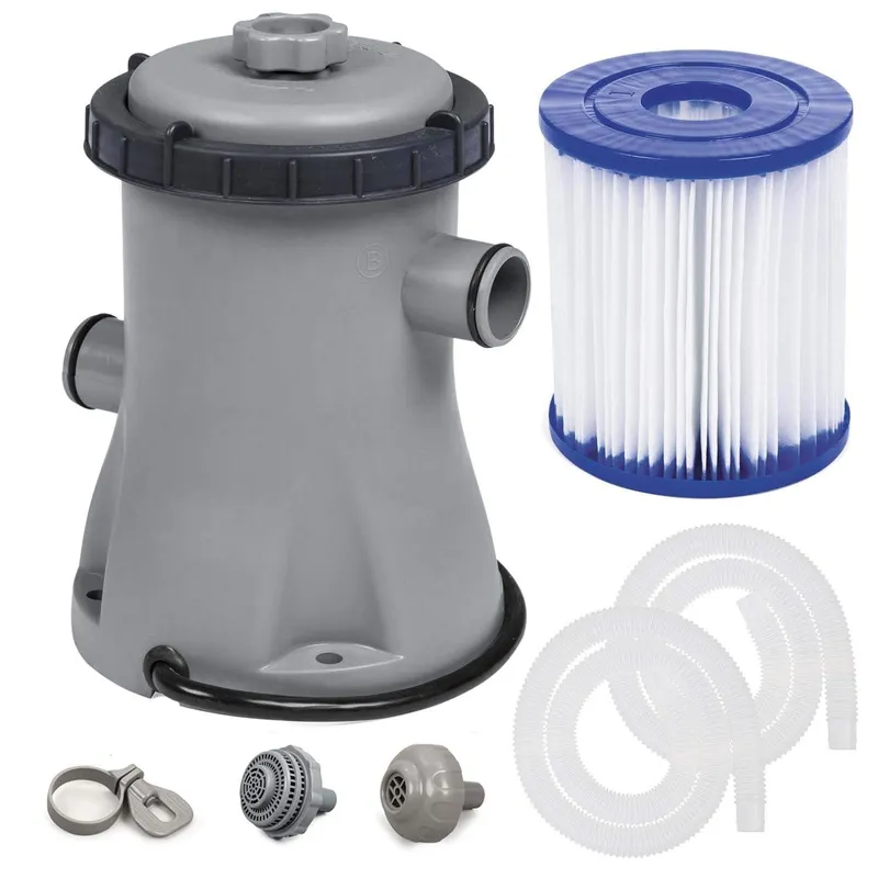 Filterpump för simbassänger 1249l/h 12 V Bestway 58381