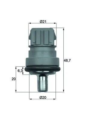 Kylvätsketemperatursensor MAHLE TSE 1D