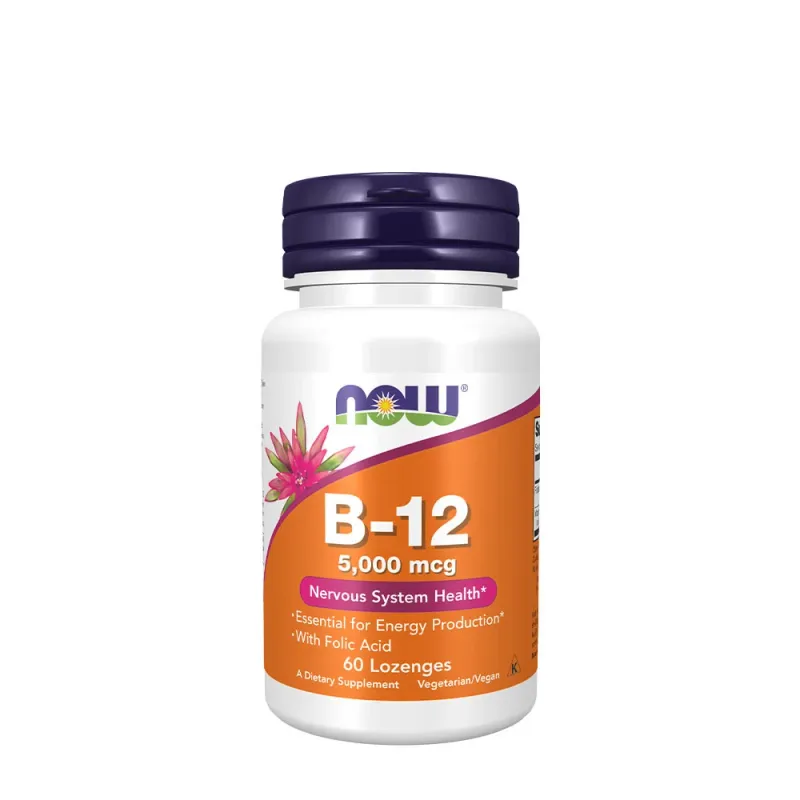 NOW - Vitamin B12, 5000 mcg