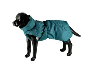 Dogman Dog Winter Coat Turquoise 35cm