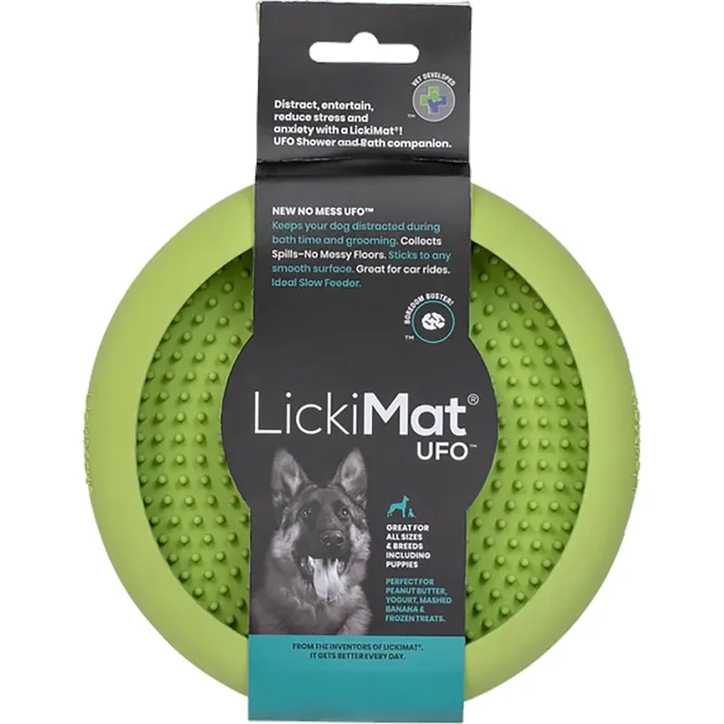LickiMat UFO Slickmatta Grön