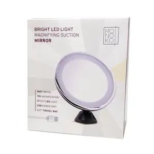 UNIQ LED Mirror with Suction Cup - 10x Magnification