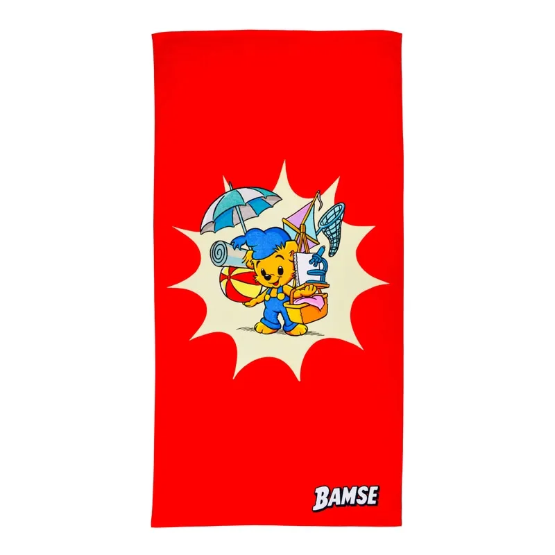 Swimpy Badhandduk Bamse Stranden