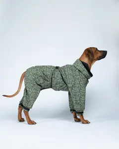 Regnoverall Hund, Grön - 50