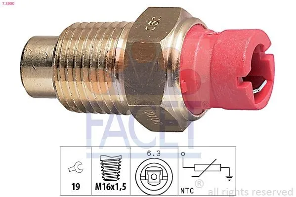 Kylvätsketemperatursensor FACET 7.3000