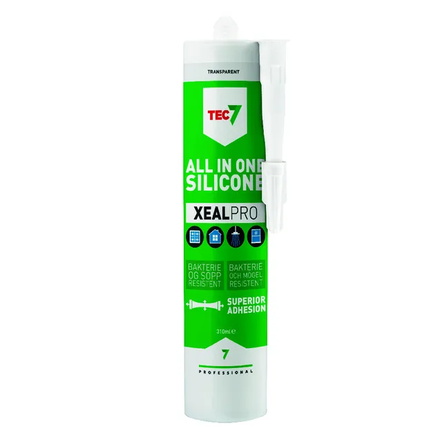 SILIKON XEALPRO TRANSPARENT 310ML | Beijerbygg Byggmaterial