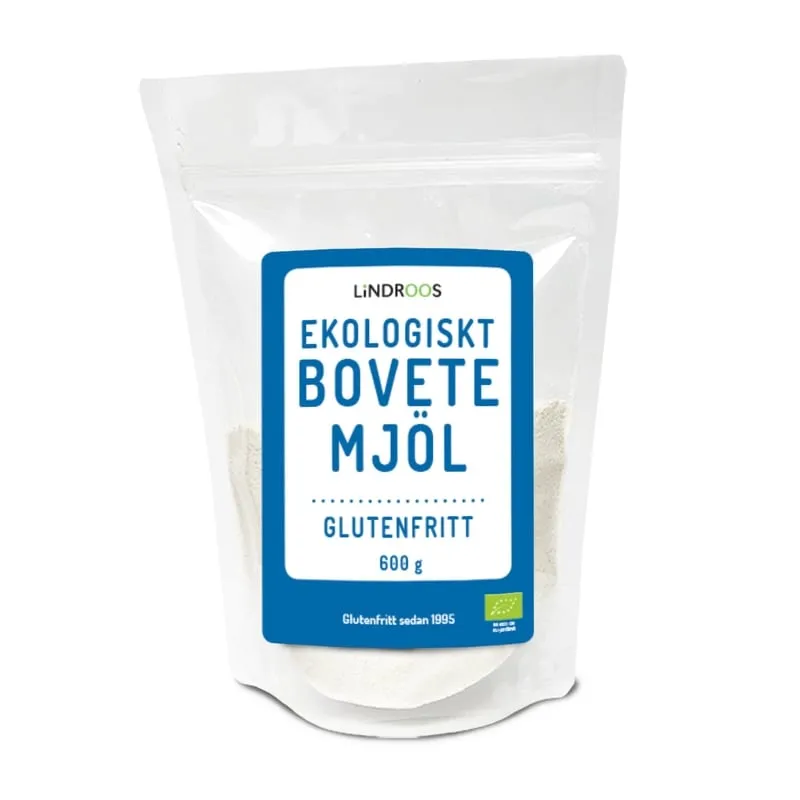Lindroos Ekologiskt Bovetemjöl 600 g